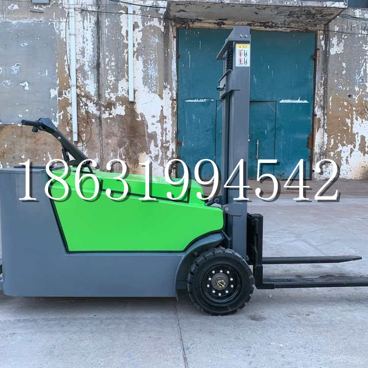 泾阳县小型电动叉车1吨2吨步行站驾式电瓶堆高充电装卸车液压升降车铲车